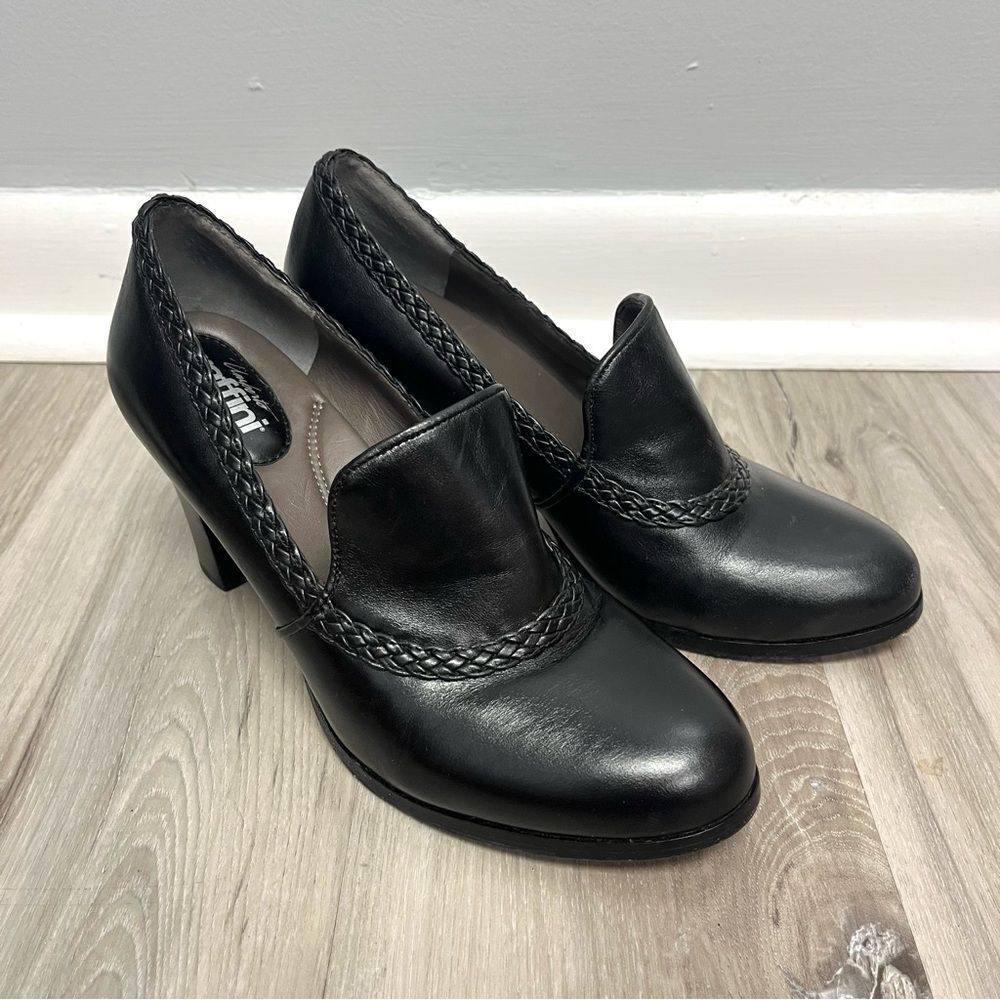 Umberto‎ Raffini Signature Heels Women’s EU 38 / US 8 Black Leather
